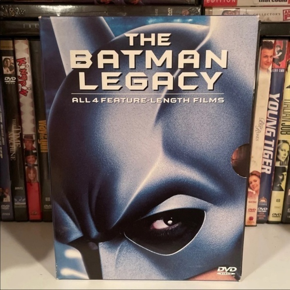 The Batman Legacy 4- DVD Movies (Box Set) 1 NEW